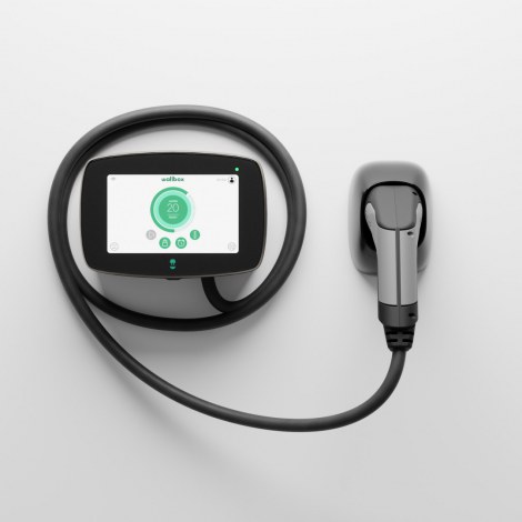 Wallbox | Commander 2 Electric Vehicle charger, 5 meter cable Type 2 | 22 kW | Output | A | Wi-Fi, Bluetooth, Ethernet, 4G (opti - 3